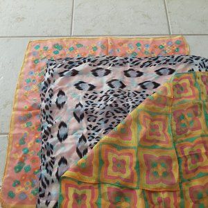 100% Silk Scarves (3 for $15)